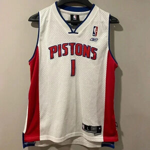 Detroit  Pistons Chauncey Billups RBK NBA Jersey